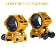 Gold-Low Picatinny