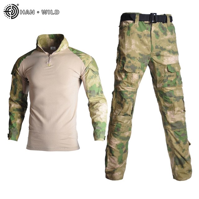 Tactical Military Airsoft Clothes Suits Uniform Training Suit Camouflage Hunting Shirts Pants Paintball Sets Military Pant Men