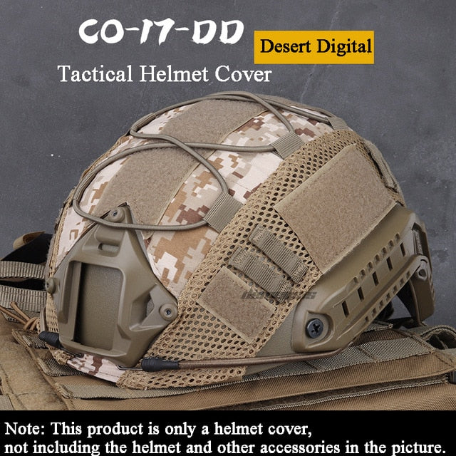 Tactical Helmet Cover for  Fast MH PJ BJ Helmet Airsoft Paintball Army Helmet Cover Military Accessories