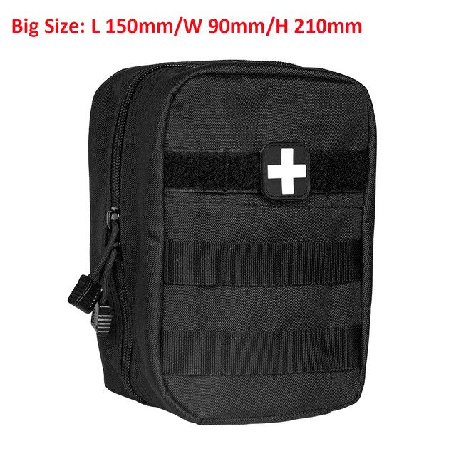 1000D Nylon Outdoor Military Tactical Bag EDC Molle Tool Zipper Waist Accessories Durable Belt Comouflage Pouch Hunting Airsoft
